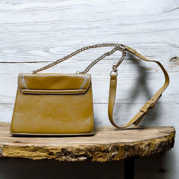 NPBAG Plain Spruce Yellow Crossbody Trendy Insect Purse Casual Fall Boho - Picture 3 of 12